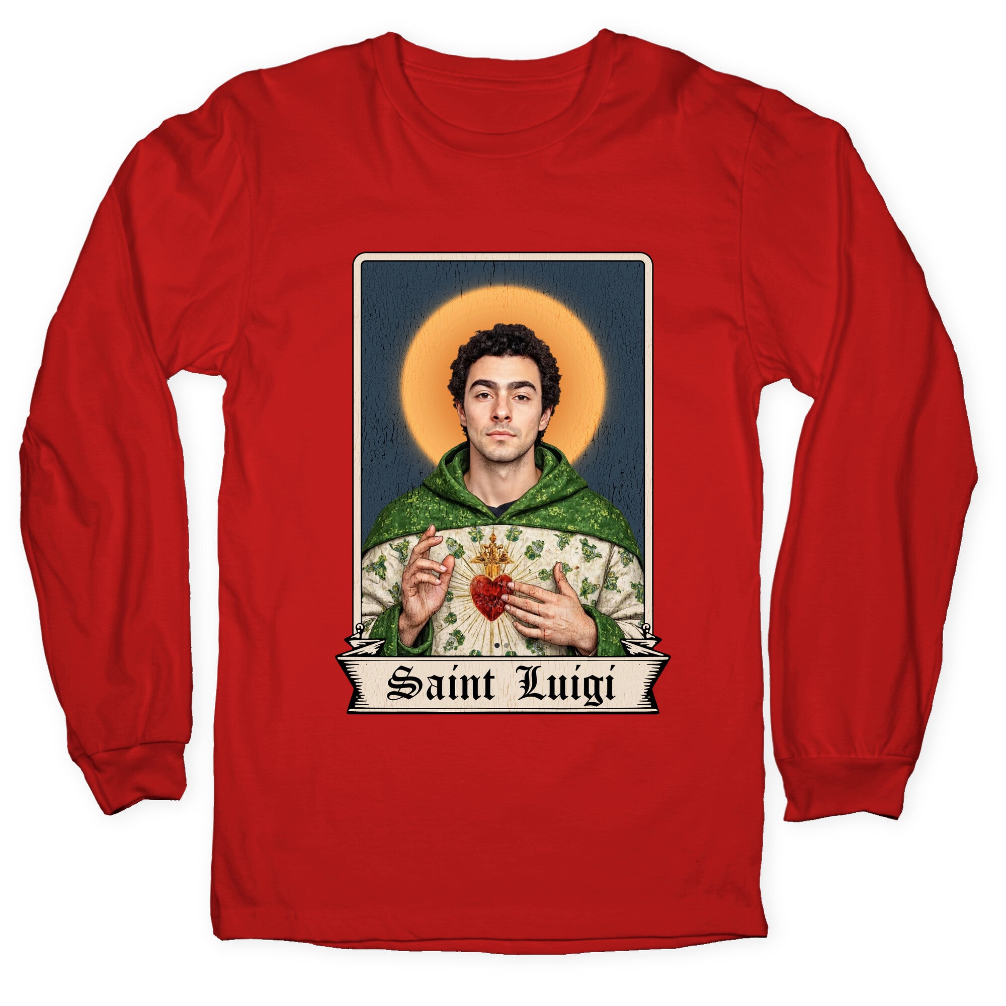 Saint Luigi Mangione Longsleeve Tee